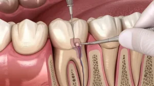 Root canal procedure diagram pulp removal North Hollywood — A-Dental Center treatment